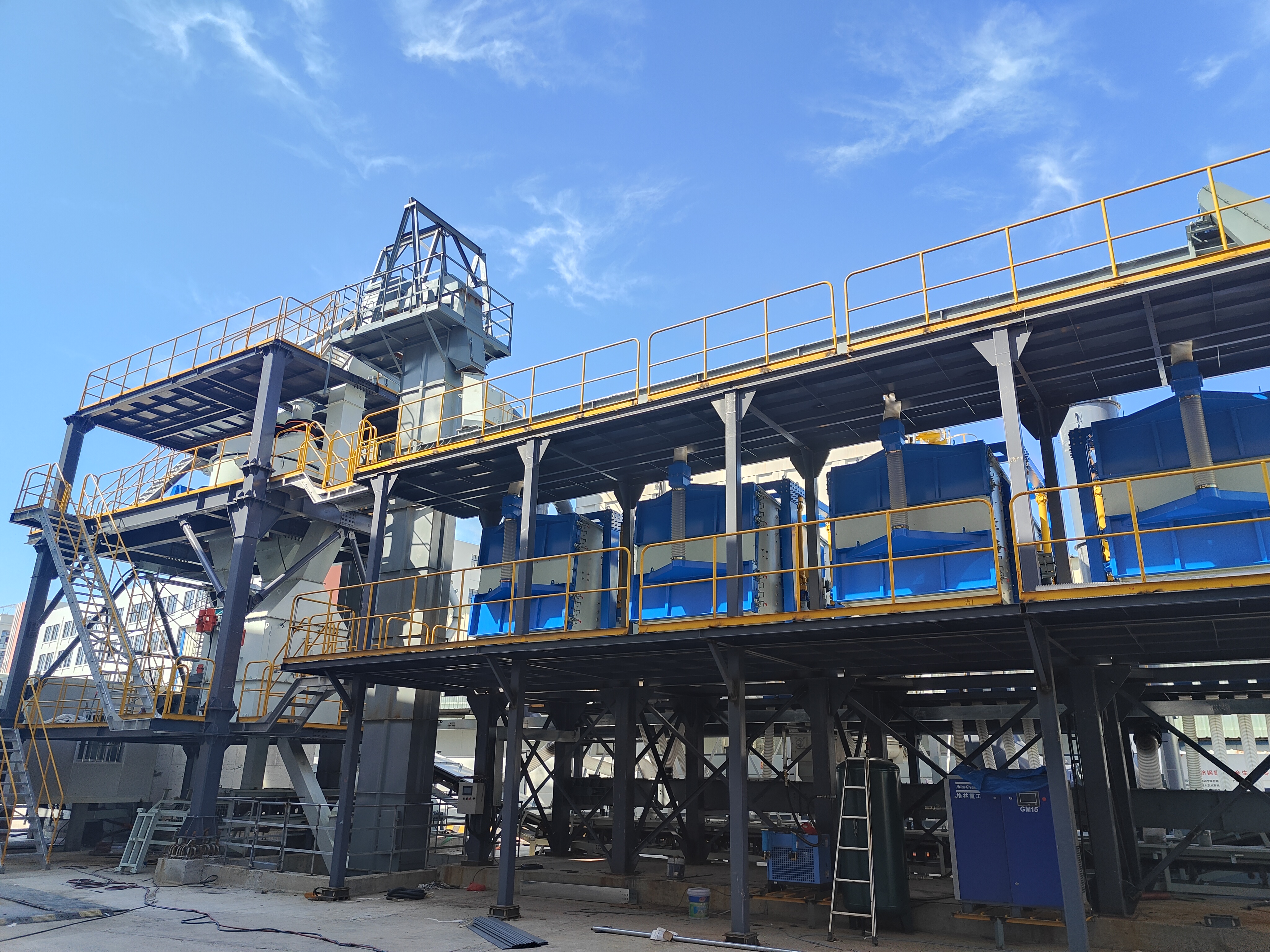 特種砂漿市場火爆，唐山金路特種砂漿制砂樓引領(lǐng)潮流