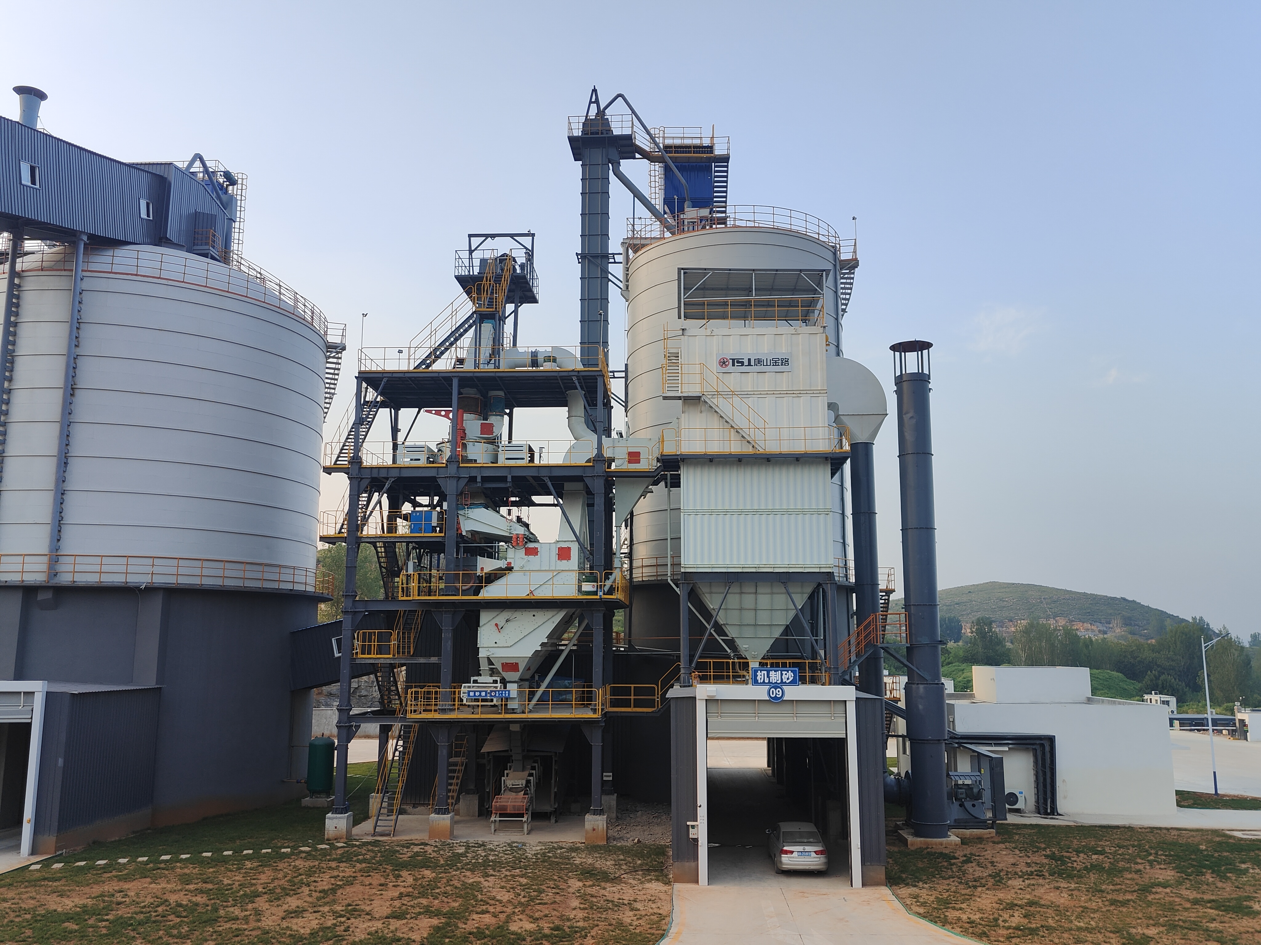 干法制砂樓：塔樓式布局，空間利用的優(yōu)化大師