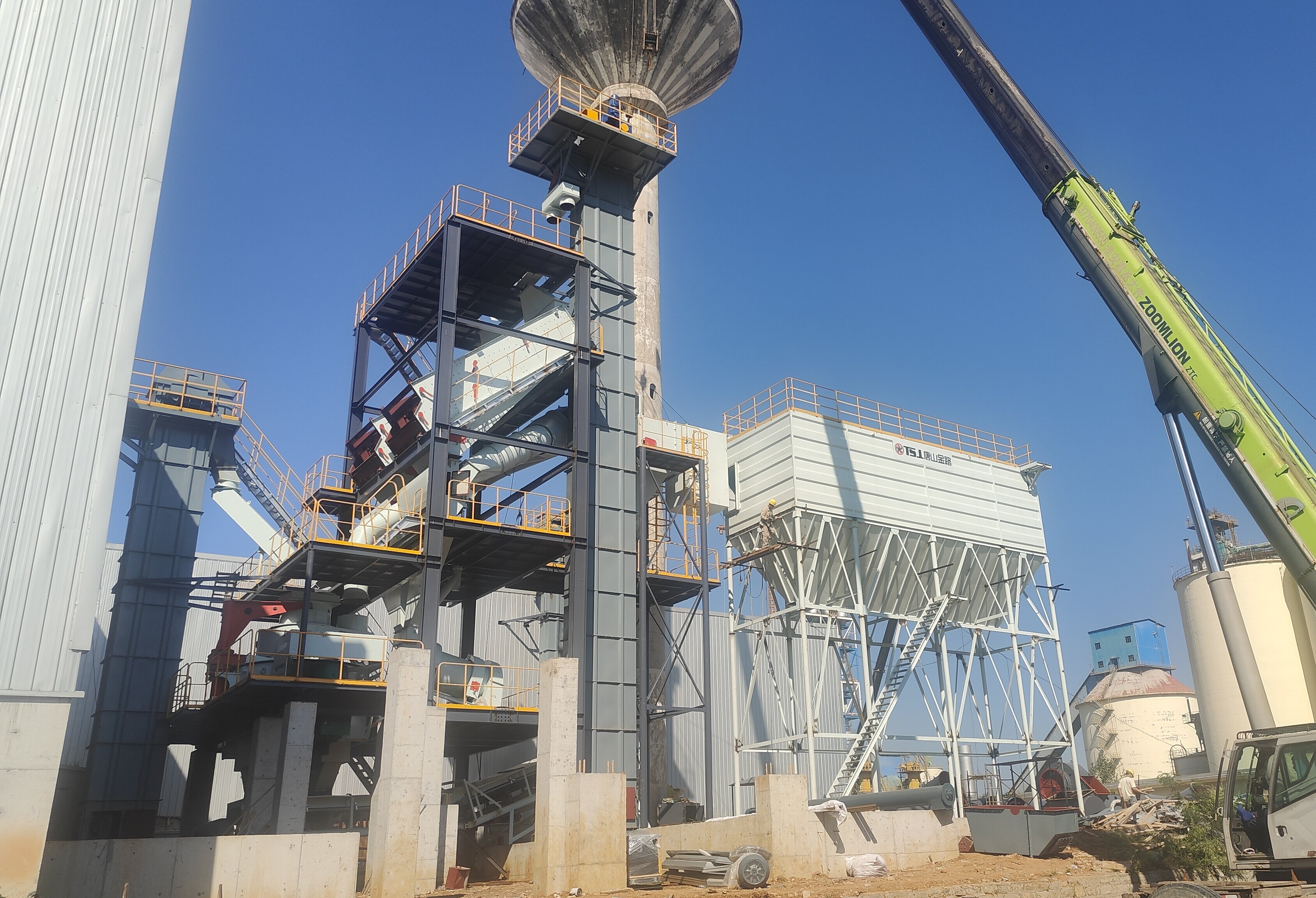 干法制砂樓：石粉變砂，細(xì)度與含粉率精準(zhǔn)調(diào)控